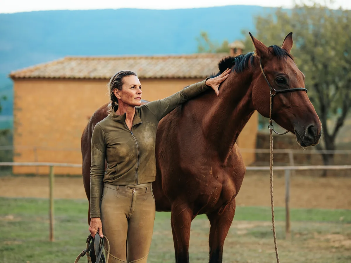 Cours d'équitation à Saint-Martin-du-Frêne, Ain
