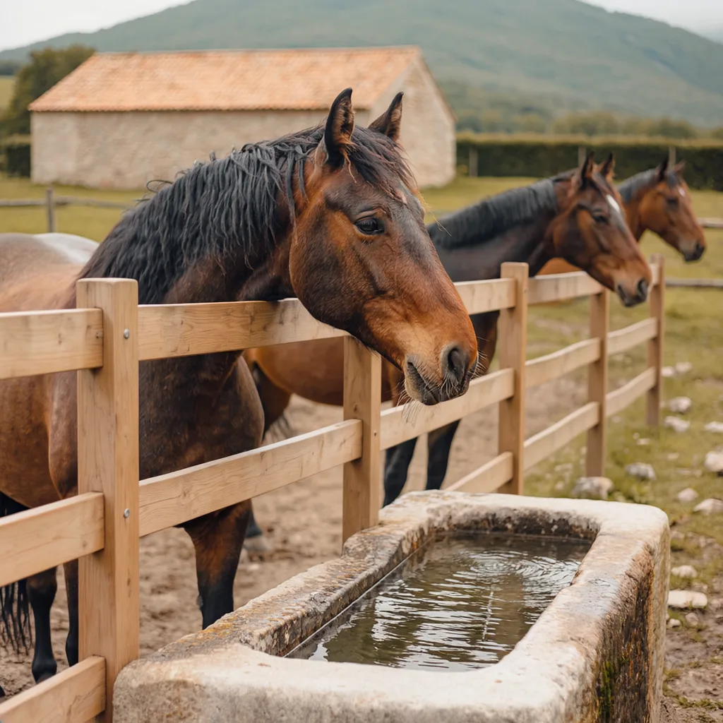 Pension pour chevaux à Saint-Martin-du-Frêne, Ain
